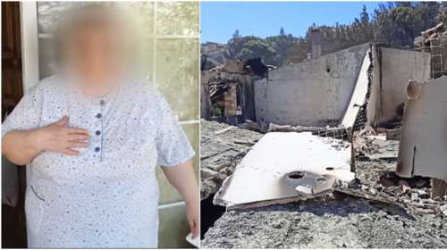 "Μην κλαις γιαγιά, θα φτιάξουμε άλλο" - Η ιστορία της κυρίας Ευτυχίας που έχασε δυο σπίτια στην Πεντέλη