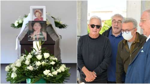 Συγκίνηση στο τελευταίο αντίο στη σπουδαία ηθοποιό Αννα Κυριακού - Ποιοι έδωσαν το παρών [εικόνες]