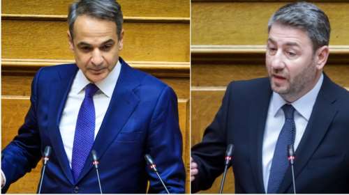 Σύγκρουση Μητσοτάκη - Ανδρουλάκη στη Βουλή για τους αγρότες: &quot;Είστε πράσινος ΣΥΡΙΖΑ&quot; - &quot;Έχετε αποτύχει πλήρως&quot;