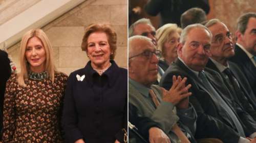 Εκδήλωση για τα 150 χρόνια της Αθηναϊκής Λέσχης: Παρόντες Καραμανλής, Σαμαράς, Ιερώνυμος και Ντε Γκρες [εικόνες]