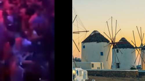 Άγριος καβγάς στη Μύκονο: Κλωτσιές και μπουνιές με πασίγνωστο ποδοσφαιριστή μεγάλης ελληνικής ομάδας [βίντεο]