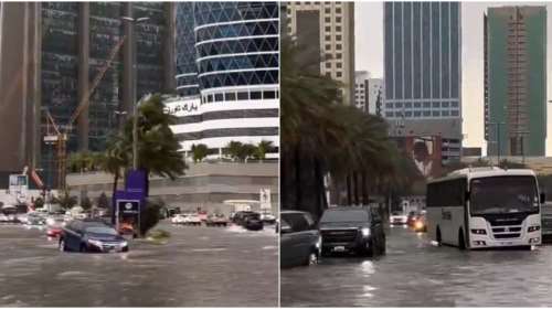 &quot;Πνίγηκε&quot; το Ντουμπάι: Απίστευτη κακοκαιρία μετέτρεψε τους δρόμους σε ποτάμια - 18 νεκροί στο Ομάν [βίντεο]