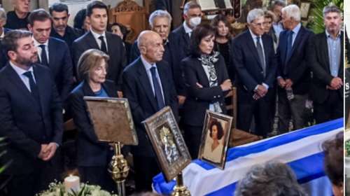 Βάσω Παπανδρέου: Τελευταίο αντίο στη &quot;Σιδηρά Κυρία&quot; του ΠΑΣΟΚ - &quot;Περπατούσε αγέρωχη σε όλη της τη ζωή&quot;  [εικόνες]