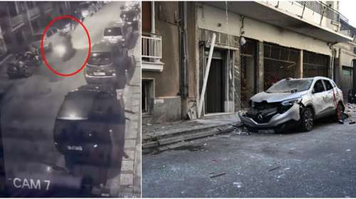 Με 10 κιλά εκρηκτικά ανατίναξαν την κάβα στην Καλλιθέα - Νέο βίντεο με τους δράστες να τοποθετούν τη βόμβα