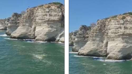 Βηρυτός: Ακαριαίος θάνατος ανδρα που βούτηξε από γκρεμό 36 μέτρων και έπεσε πάνω σε σκάφος [εικόνα - βίντεο]
