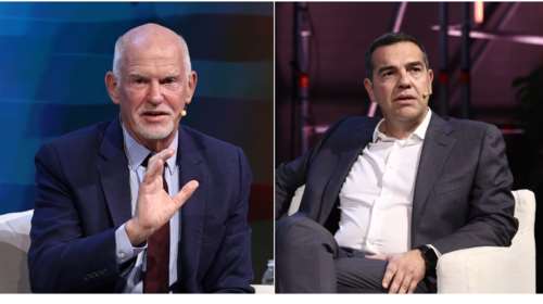 Γ. Παπανδρέου και Τσίπρας καλούν σε συνεργασία των προοδευτικών δυνάμεων - &quot;Παρών&quot; από Κασσελάκη, απειλές από Ανδρουλάκη