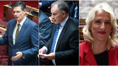 Ομόφωνη άρση ασυλίας για Καλαματιανό, Κοτρωνιά και Δούρου αποφάσισε η Βουλή