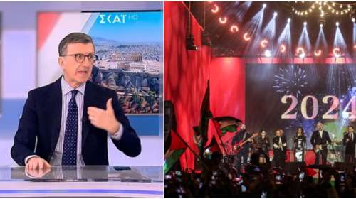 Έξω φρενών ο Πορτοσάλτε με τις παλαιστινιακές σημαίες στο Σύνταγμα: Νόμιζε ότι είναι της Χαμάς [βίντεο]