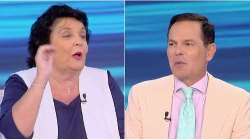 Καυγάς Λιάνας Κανέλλη με Δημήτρη Τάκη: &quot;Δεν θα μου το ελαφρύνεις βάζοντας την Ντένη Μαρκορά απέναντι στο ΚΚΕ&quot;