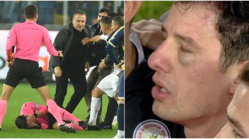 Τουρκία: &quot;Λουκέτο&quot; στο πρωτάθλημα μετά την γροθιά του προέδρου της Ανκαραγκουτσού στον διαιτητή [βίντεο]