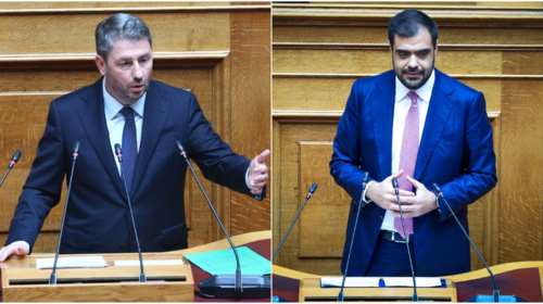 Σφοδρή αντιπαράθεση Ανδρουλάκη - Μαρινάκη: &quot;Ψεύτης και συκοφάντης&quot; - &quot;Να αποσύρει τους προσβλητικούς χαρακτηρισμούς&quot;