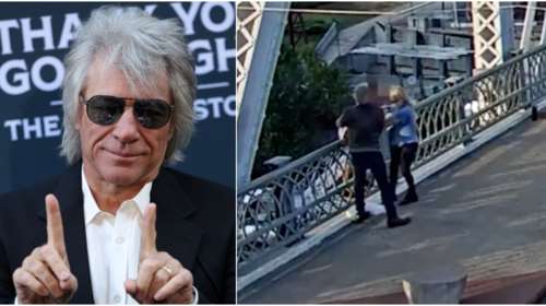 Ο Τζον Μπον Τζόβι έσωσε γυναίκα που απειλούσε να πέσει από γέφυρα [βίντεο]