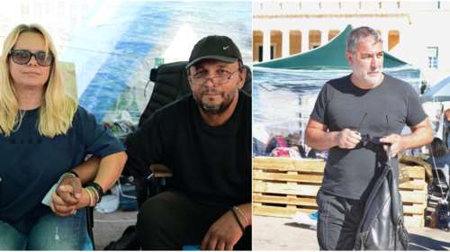 Η σύζυγος του Ρούτσι &quot;αδειάζει&quot; τον Μπισμπίκη: Δεν καλέσαμε ούτε αυτόν ούτε τη Βανδή στο Σύνταγμα