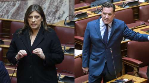 Στα άκρα η κόντρα Γεωργιάδη - Κωνσταντοπούλου: Οι φωνές, οι μηνύσεις, τα SMS και η...robe de chambre