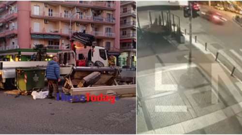 Θεσσαλονίκη: Η στιγμή που μεθυσμένη οδηγός παραβιάζει το κόκκινο και καρφώνεται σε αγροτικό - Δεν είχε καν δίπλωμα [βίντεο]