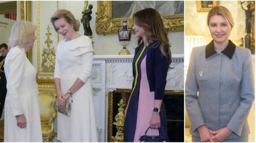 Οι τρεις βασίλισσες και η πρώτη κυρία: Η δεξίωση της Καμίλα στο Μπάκιγχαμ είχε στιλ, λάμψη και... λάθη