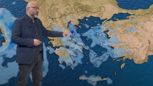 Σάκης Αρναούτογλου: Με διάσπαρτες μπόρες ο καιρός την Πέμπτη – Σοβαρή επιδείνωση από το Σάββατο [βίντεο]