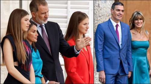 Γιορτή στο παλάτι της Ισπανίας: Η υποτονική Λετίσια και η Πρώτη Κυρία που την επισκίασε