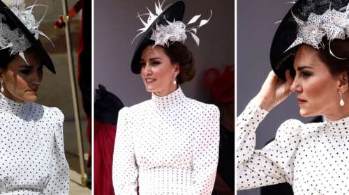 Η εμφάνιση της Κέιτ που ξεσήκωσε σάλο: Το θηλυκό αλλά &quot;μη πρακτικό&quot; πουά φόρεμα που δίχασε τους royal θαυμαστές