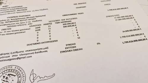 Το τερμάτισαν οι &quot;ψεκασμένοι&quot;: Οι &quot;Έλληνες Αυτόχθονες&quot; επέβαλαν πρόστιμο 1,8 τρισ. στον Περιφερειάρχη Ν. Αιγαίου [Βίντεο]