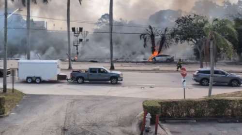 ΗΠΑ: Συντριβή μικρού αεροσκάφους στη Φλόριντα - Τρεις νεκροί [βίντεο]