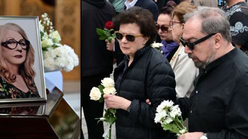 Το τελευταίο αντίο στην Άννα Παναγιωτοπούλου: Συγκίνηση στην κηδεία της σπουδαίας ηθοποιού [εικόνες]