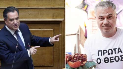 Αγρια κόντρα Άδωνι-Ζαραλίκου για το &quot;κόψε σε ζωντανή σύνδεση τον λαιμό σου&quot;- Μήνυση Γεωργιάδη κατά του κωμικού