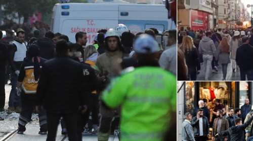 Ισχυρή έκρηξη στην Κωνσταντινούπολη: Πανικός στην πλατεία Ταξίμ - 6 νεκροί και 53 τραυματίες [βίντεο]