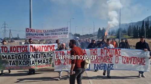 Άνοιξε η Αθηνών - Λαμίας: Ουρά 15 χιλιομέτρων προκάλεσε το μπλόκο των αγροτών στον κόμβο του Μπράλου