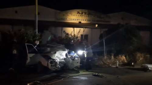 Τροχαίο: Τρεις τραυματίες σε μετωπική σύγκρουση αυτοκινήτων στην επαρχιακή οδό Νιγρίτας-Σερρών