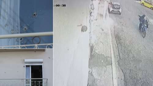 Αγία Βαρβάρα - Βίντεο ντοκουμέντο: Η στιγμή που οι δράστες γαζώνουν σπίτια και επιχειρήσεις με καλάσνικοφ