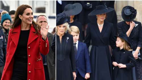Aπό το βαρύ πένθος στα κόκκινα η Κέιτ Μίντλετον: Ο royal κανόνας του &quot;μισού πένθους&quot; και η παραβίαση