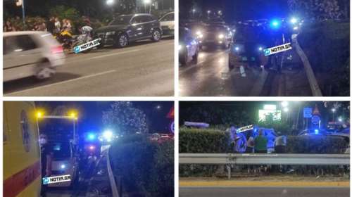 Δύο σοβαρά τροχαία στην Παραλιακή: Ενας νεκρός και ένας ακρωτηριασμένος οδηγός