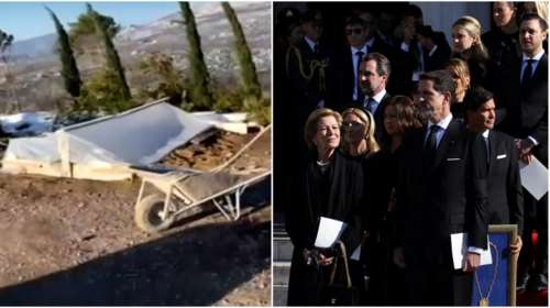 Τέως βασιλιάς Κωνσταντίνος: &quot;Γιαπί&quot; ο τάφος του λίγες ημέρες πριν από το 40ήμερο μνημόσυνο