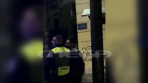 Η στιγμή της σύλληψης του Χρήστου Μάστορα στο μπλόκο για αλκοτέστ [ντοκουμέντο]