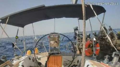 Το Ισραήλ αναχαίτισε και το τελευταίο πλοίο του διεθνούς στολίσκου Global Sumud Flotilla για τη Γάζα [βίντεο]