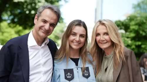 &quot;Χρόνια πολλά αγάπη μου! Τόσο υπερήφανος!&quot;: Οι ευχές του Μητσοτάκη για τα γενέθλια της κόρης του Σοφίας