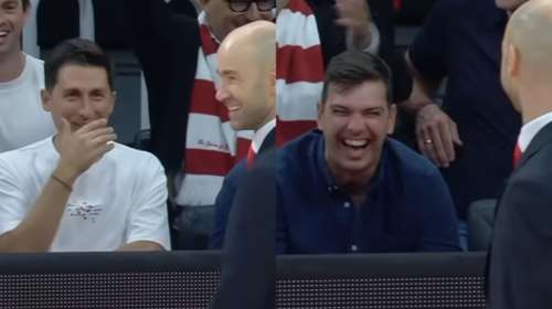 Χρηστίδης - Μαρκογιάννακης: Δίπλα δίπλα στο ΣΕΦ οι βουλευτές ΠΑΣΟΚ και ΝΔ - Τα γέλια με τον Σπανούλη [βίντεο]