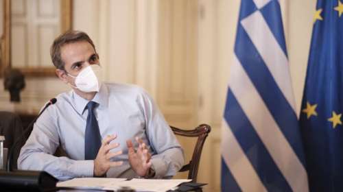 Παγκόσμιο Οικονομικό Φόρουμ - Νταβός: Ο Μητσοτάκης σε συζήτηση με τον Φάουτσι για τη διαχείριση της πανδημίας