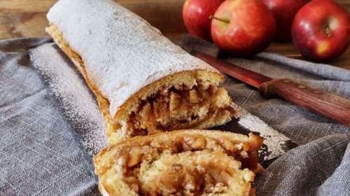 Το πιο ελαφρύ και αφράτο ρολό μήλου - Γεμάτο με τα αρώματα του φθινοπώρου