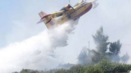 Καβάλα: Πυρκαγιά σε δάσος στο Ελαιοχώρι - Καίει και καλλιέργειες