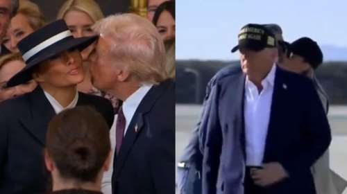 Viral το φιλί του Κυβερνήτη της Καλιφόρνια στη Μελάνια πίσω από την πλάτη του Τραμπ- Είναι ο πρώην της Γκιλφόιλ