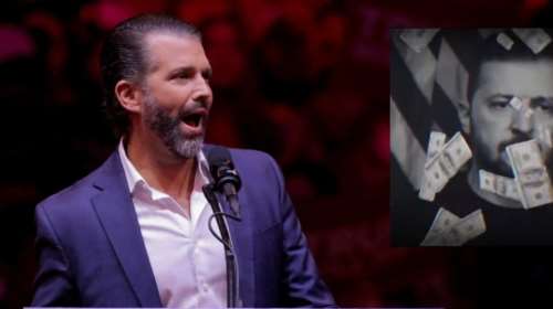Ο γιος του Ντόναλντ Τραμπ δείχνει άκομψα στον Ζελένσκι τη νέα τάξη πραγμάτων: &quot;Σε 38 ημέρες το επίδομα τελειώνει&quot;