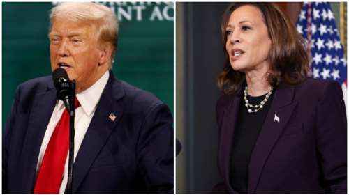 Νέα επίθεση Τραμπ: Αποκάλεσε την Κάμαλα Χάρις πολιτικό της ριζοσπαστικής αριστεράς - Ισόπαλοι στις δημοσκοπήσεις