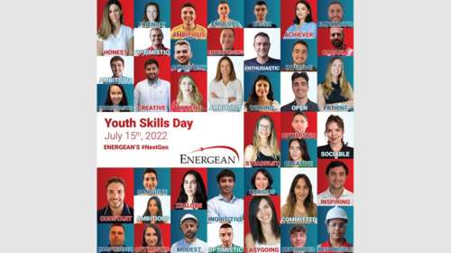 Η νεολαία της Energean με μια λέξη στην World Youth Skills Day