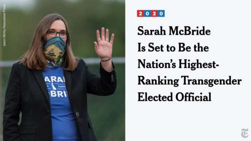 Εκλογές ΗΠΑ: Η πρώτη διεμφυλική γερουσιαστής και η σχέση της με τον γιο Μπάιντεν [εικόνες]