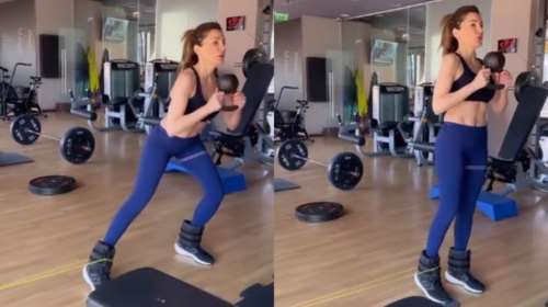 Δέσποινα Βανδή: Γυμνάζεται και δείχνει τους εντυπωσιακούς κοιλιακούς της [Βίντεο]