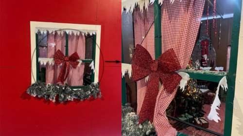 Λαμία: Θύμα διάρρηξης έπεσε ο... Άγιος Βασίλης στην πλατεία Πάρκου [εικόνες]