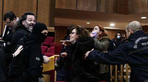 Δίκη Χρυσής Αυγής: Αισχρές βρισιές Λαγού στη Μάγδα Φύσσα - &quot;Αντε γ@@@ου&quot;