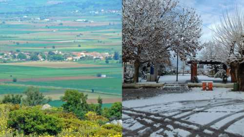 Λευκοχώρι Φθιώτιδας: Ποιο είναι το μικρό χωριό με το ρεκόρ υψηλότερης αλλά και χαμηλότερης θερμοκρασίας το 2022
